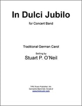 In Dulci Jubilo Concert Band sheet music cover